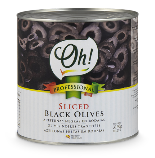 Sliced black olives