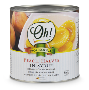 Peach Halves in Syrup